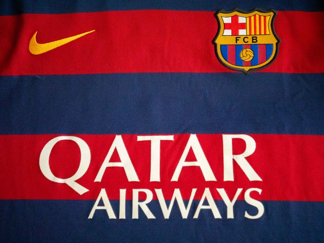 ORIGINAL F.C. BARCELONA 2015-16 CAMISETA FUTBOL L