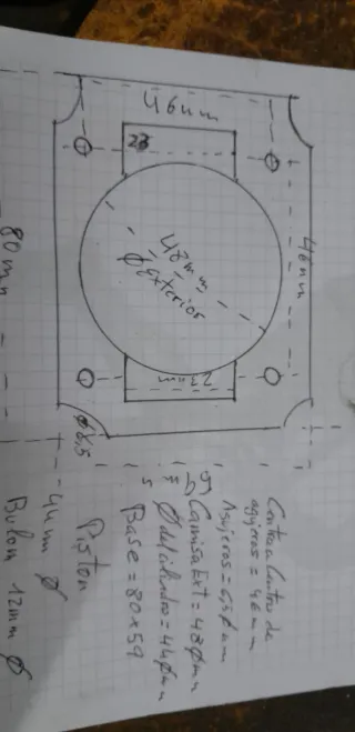 Cilindro y Piston Campeon H - 60