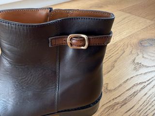 Botines Lottusse Mujer Negro y Marrón