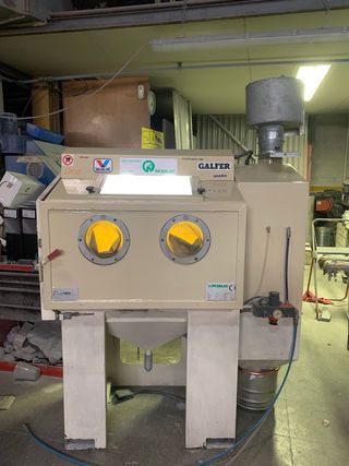 Arenadora con filtro