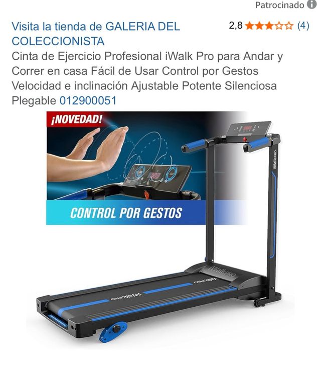 Cinta de andar iWalkPRO