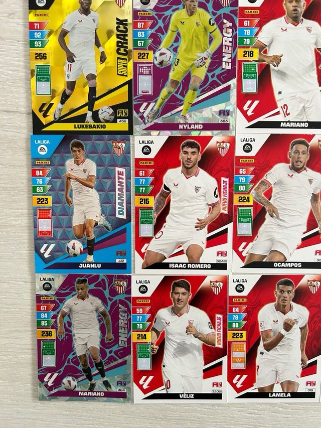 CROMOS FÚTBOL SEVILLA FC