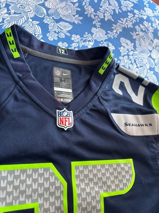 Camiseta de fútbol americano de Seattle Seahawks