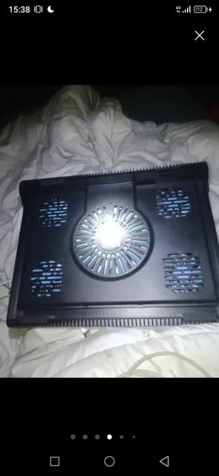 Base refrigeración ordenado portátil5 ventiladores