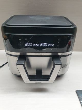 Freidora de aire cecotec cecofry dual 9000