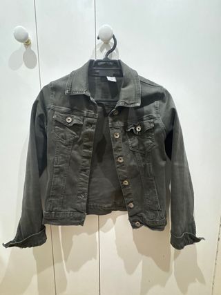 chaqueta vaquera verde