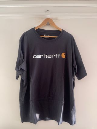 Camiseta Carhartt negra nueva