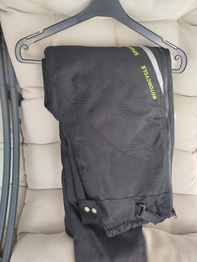 Calça de Motociclista Masculina com Proteções T-XL