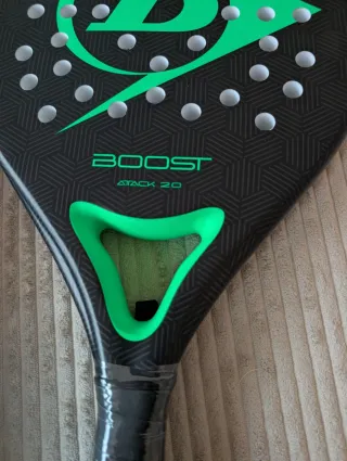 Pala pádel Dunlop Boost Attack 2.0 con bolsa regal