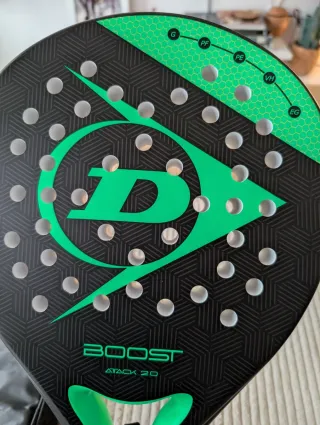 Pala pádel Dunlop Boost Attack 2.0 con bolsa regal