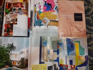 Lote 4 revistas AD Architectural Digest