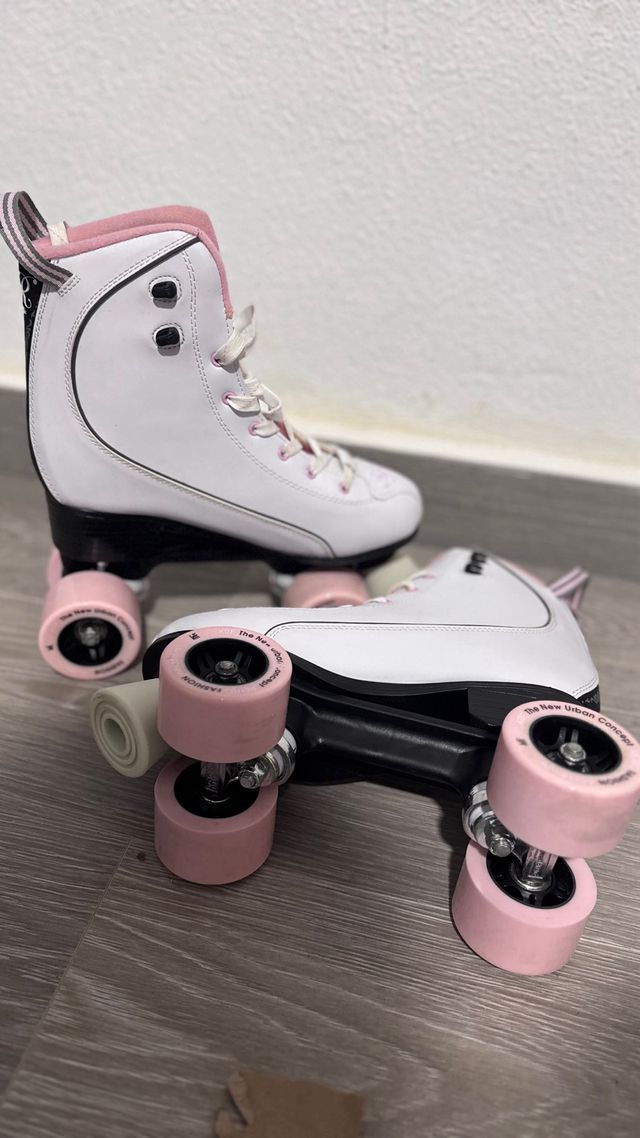 patines mujer botas