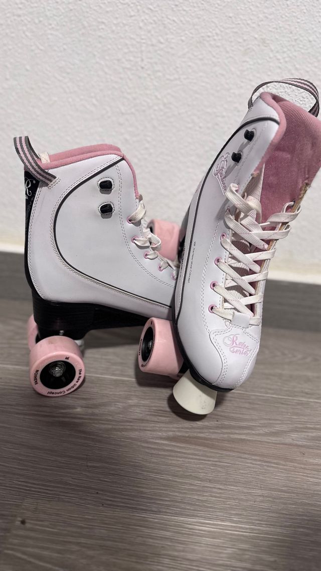 patines mujer botas