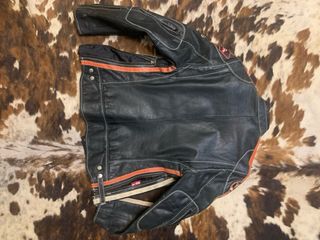 chaqueta de cuero biker