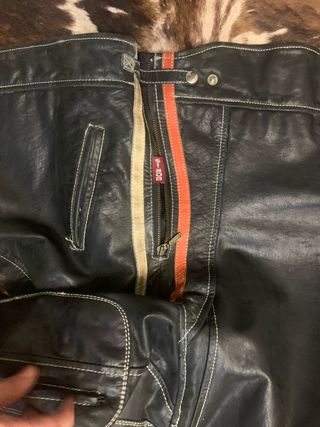 chaqueta de cuero biker