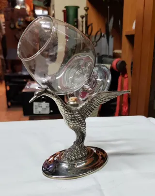 Calienta copas de Cognac años 50