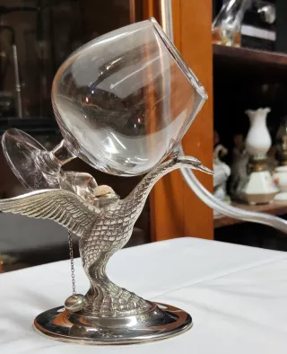 Calienta copas de Cognac años 50