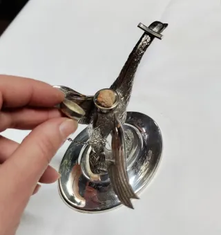 Calienta copas de Cognac años 50