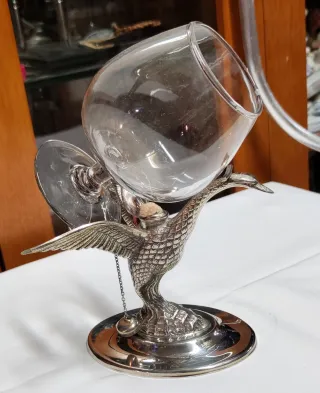 Calienta copas de Cognac años 50