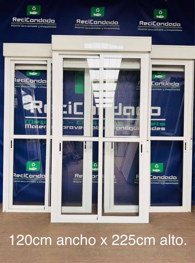 Nº115, 116 y 117. Conjunto de 3 puertas balconeras