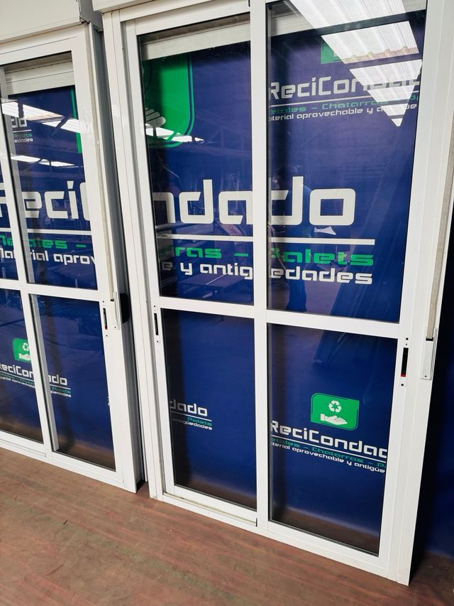 Nº115, 116 y 117. Conjunto de 3 puertas balconeras