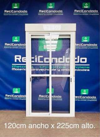 Nº115, 116 y 117. Conjunto de 3 puertas balconeras