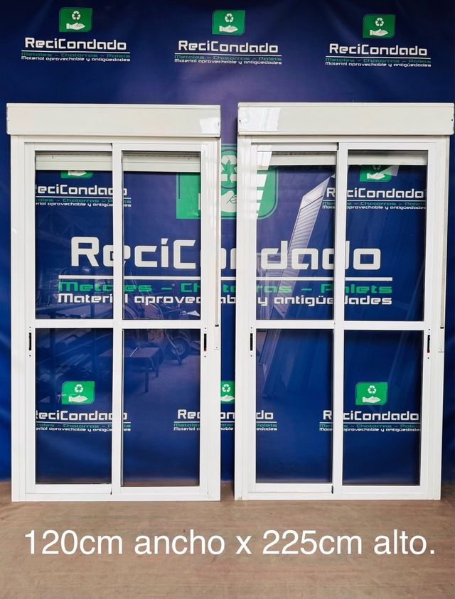 Nº115, 116 y 117. Conjunto de 3 puertas balconeras