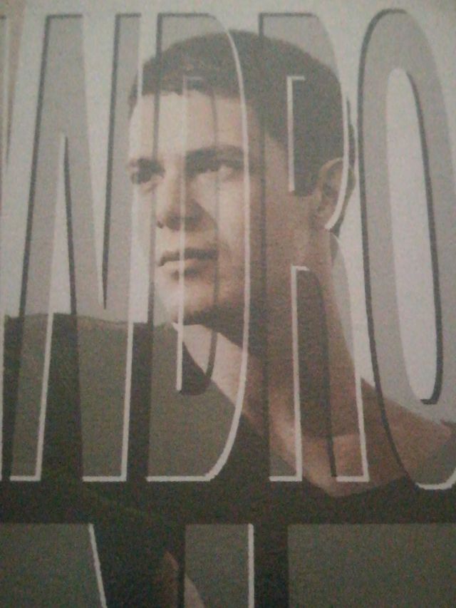 ALEJANDRO SANZ VHS video