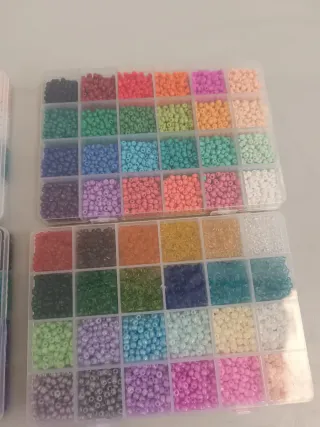 HOLDLEAF 4mm Abalorios para Hacer Pulseras C2Y2705