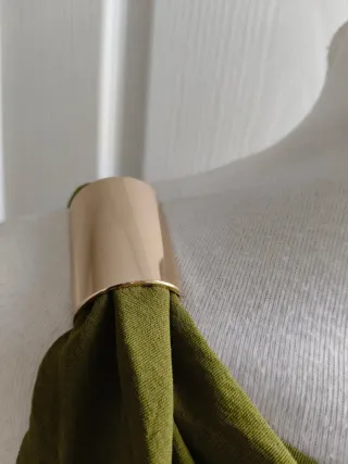 Vestido estilo griego verde