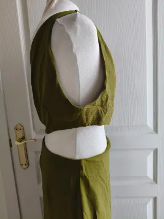 Vestido estilo griego verde