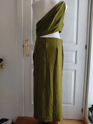 Vestido estilo griego verde