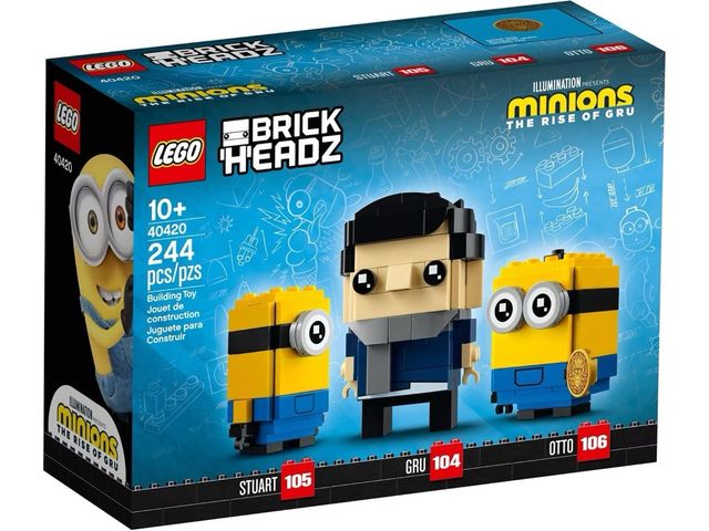 LEGO BrickHeadz Minions 40420 e 40421