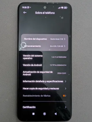 Telefono mobile Xiaomi Redmi Note 11S