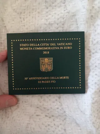 2 Euro Vaticano 2018 Padre Pio