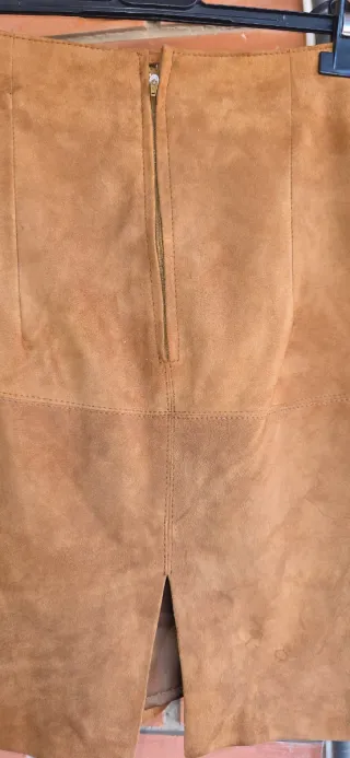 Falda ante T.34 Beige/Marrón