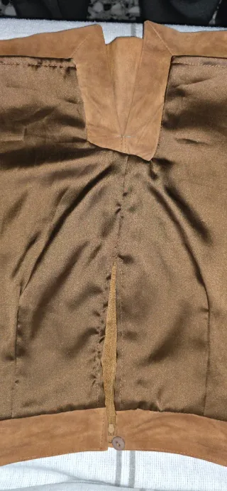 Falda ante T.34 Beige/Marrón