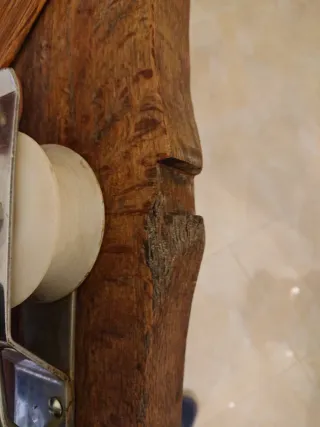 Pieza de la proa de un llaut (embarcacion).