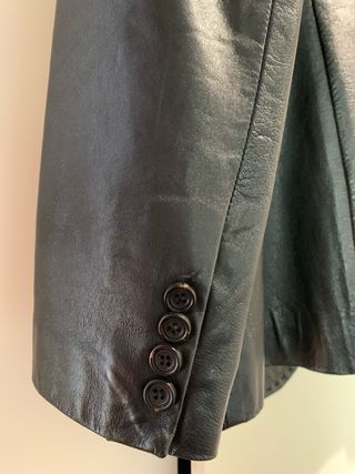 Americana Piel Massimo Dutti Talla S