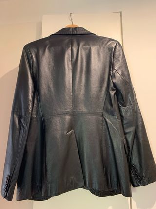 Americana Piel Massimo Dutti Talla S