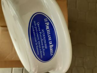 Porcellana Barilla Pirofila Ovale anni 90