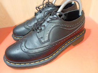 Dr. Martens Inglesina Pelle Nera Tg 38