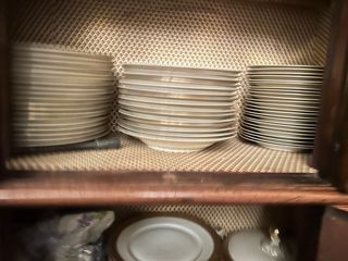 Servizio di piatti con bordo oro Heinrich 74 pezz