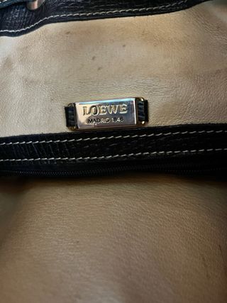 Bolso Loewe Negro Piel