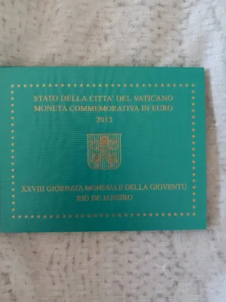 2 Euro Commemorativa Vaticano 2013