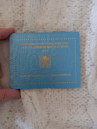 2 Euro Vaticano 2012 Famiglie