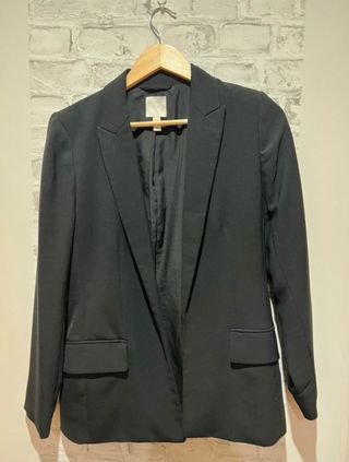 Blazer H&M Negro Talla 34