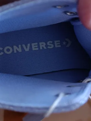 Converse Plataforma Morado/Plata Mujer Talla 35