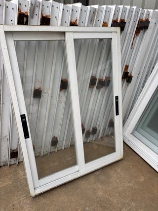 Ventanas Correderas Aluminio Blanco