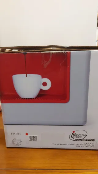 Cafetera CUBBETTO para cápsulas I Espresso System